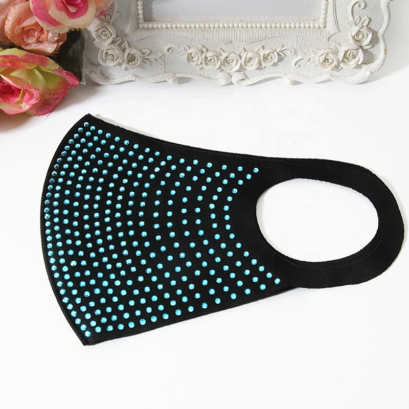 wholesale warm dust and wind proof cotton party accessories masked PM 2.5 fashion  rhinestone face masked