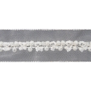 kavatar  wholesale new Handmade Bead lace Embroidered Tulle Trim wedding with Accessories Beads Crystals & Rhinestones
