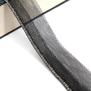 Wholesale Chain lace trim rhinestone 2.1 cm Sew-On lace trim Polyester net mesh Lace trimmings for clothes  Accessories
