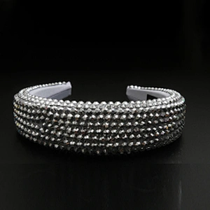 wholesale Multi Color Crystal And Rhinestone Cup chain Decorated Headbands girls Hairbands WOMEN HEADBAND