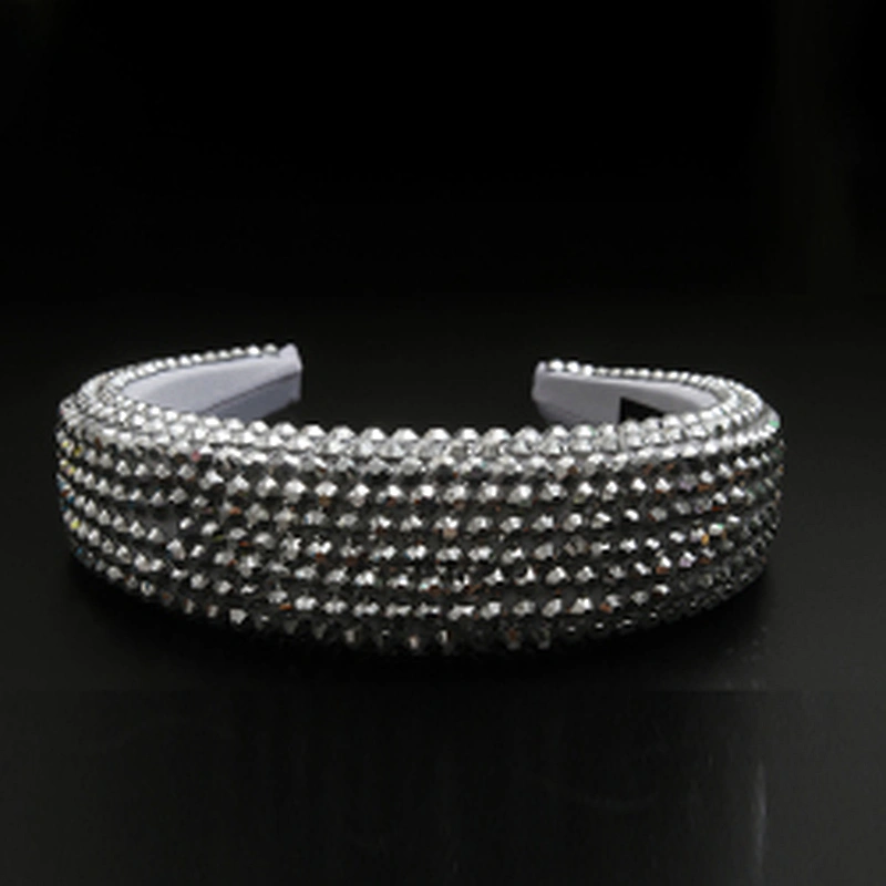 wholesale Multi Color Crystal And Rhinestone Cup chain Decorated Headbands girls Hairbands WOMEN HEADBAND