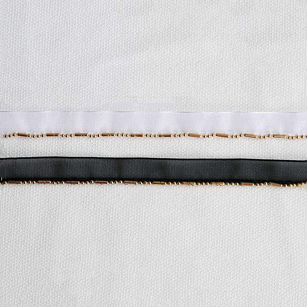 Double Color 1.1 CM Lace Trimming Exquisite Design Band