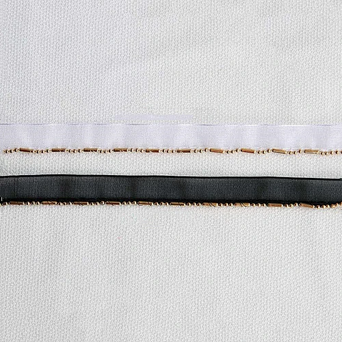 Double Color 1.1 CM Lace Trimming Exquisite Design Band