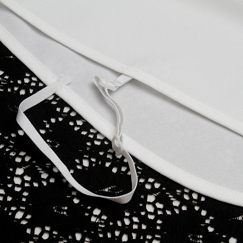 The Korean version of the removable collar dress and shirt for women in the workplace is available from stock