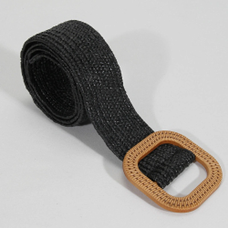 Leisure Style Elastic Woven Waist Belt for Clothes Accessory