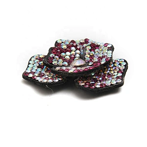 The latest trend of patches decorative clothing shoes and hats sewn in rhinestone beads patch applique