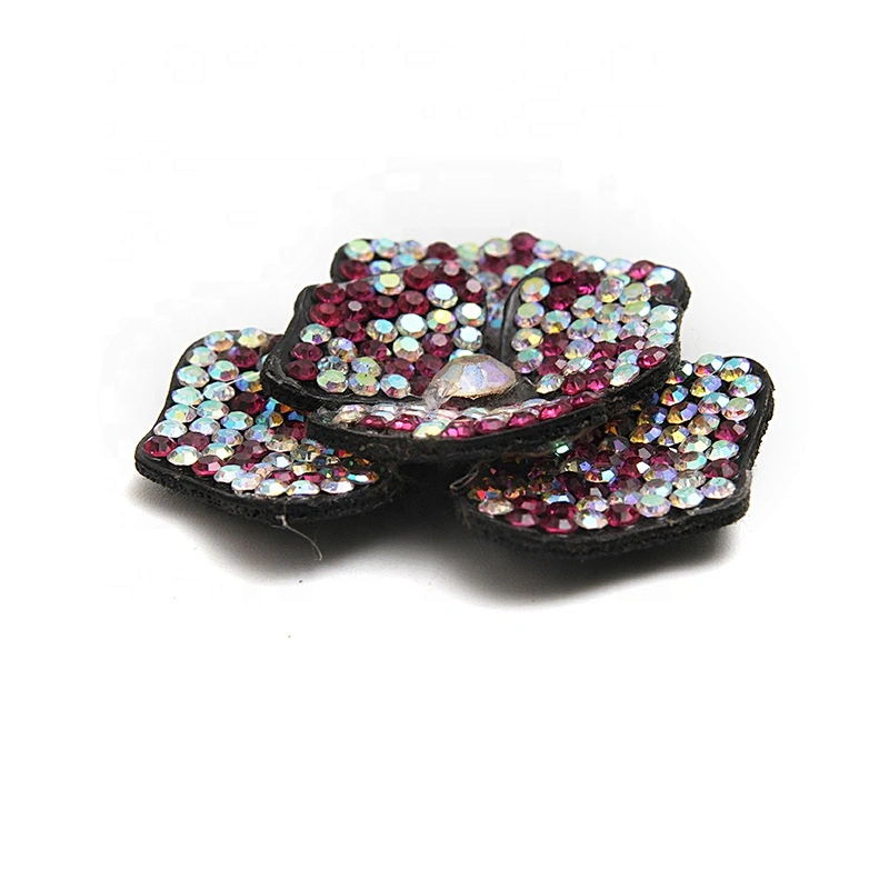 The latest trend of patches decorative clothing shoes and hats sewn in rhinestone beads patch applique