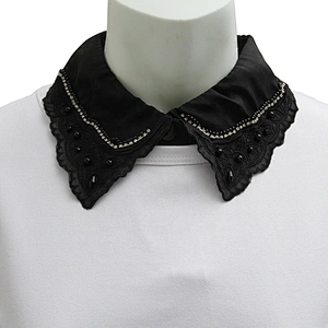 Autumn summer winter shirt collar versatile Korean shirt lace floral false collar  Fake collar