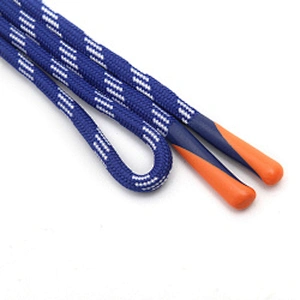 Wholesale  Cords Polyester Garment Drawstring rope Hoodie Rope flat rope Custom Garment Accessories Fashion Silicone End Tips