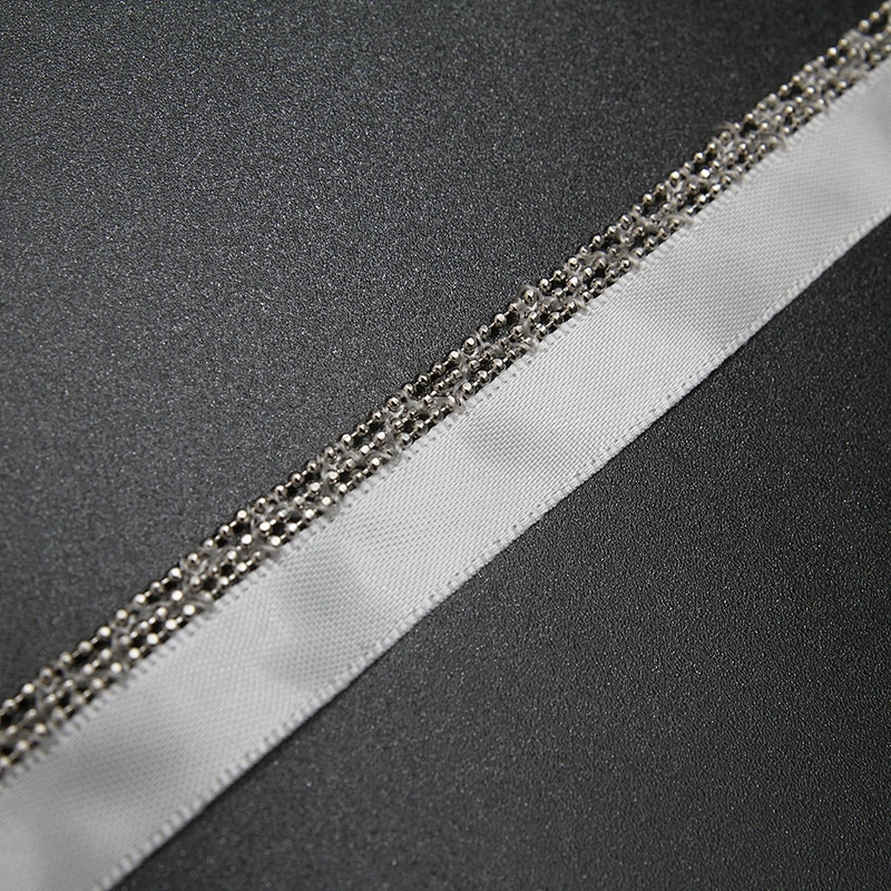 Wholesale Chain lace trim beaded 1.3 cm Sew-On lace trim Ribbons Lace trimmings for clothes Webbing Accessories