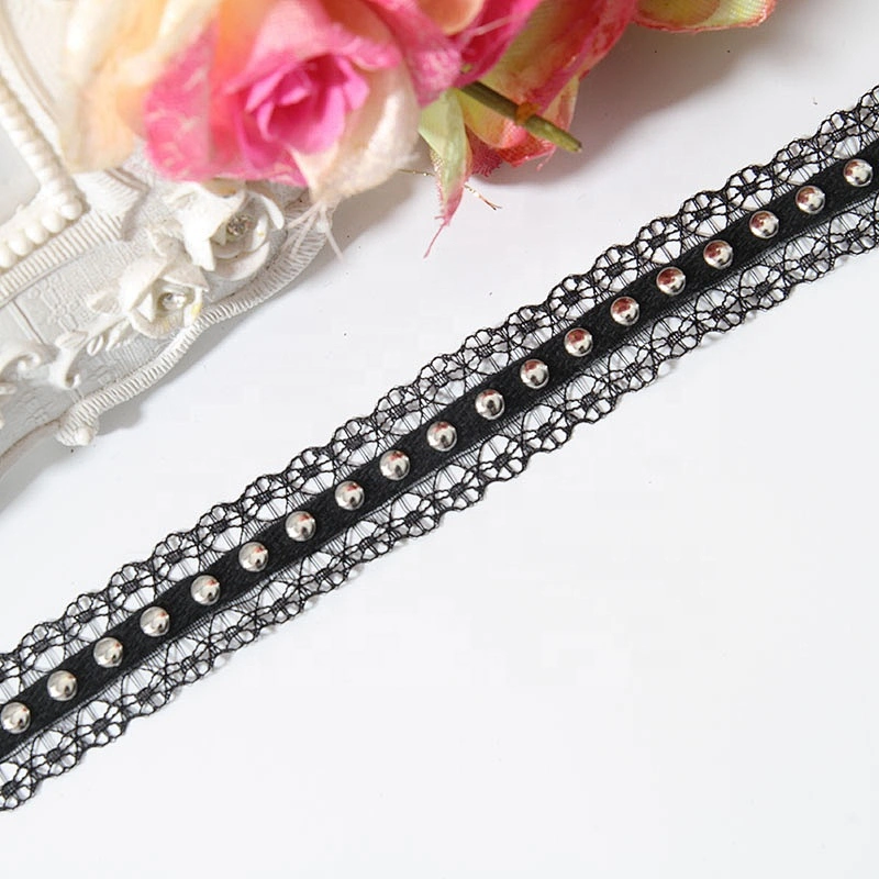 bead lace trim  beaded ribbon trim  Design Lace Trims