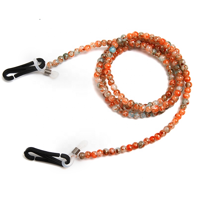 Beaded reading glasses chain Holder Lanyards Men Women  Retainer Eyeglass Chains sunglasses Neck strap Cords masked chain