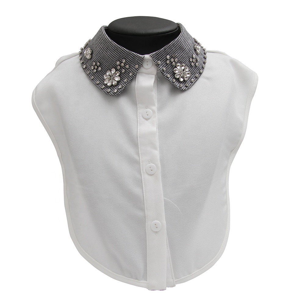 Wholesale Autumn summer winter shirt collar versatile Korean shirt lace floral false collar  Fake collar