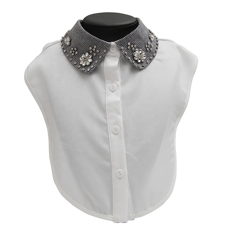 Wholesale Autumn summer winter shirt collar versatile Korean shirt lace floral false collar  Fake collar