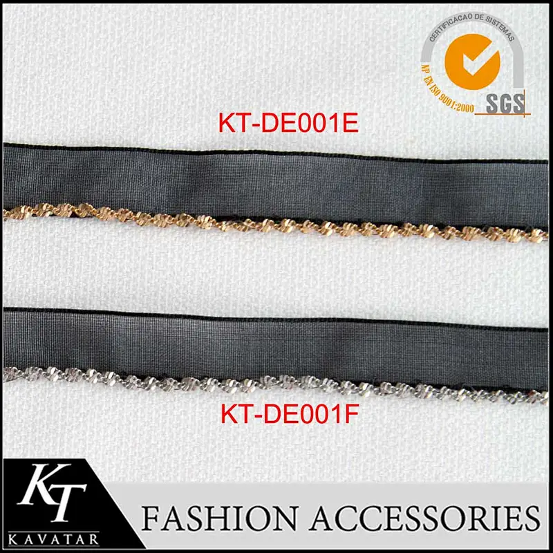 Double Color 1.1 CM Lace Trimming Exquisite Design Band