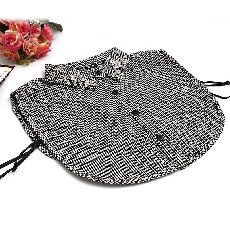 Fake collar Autumn summer winter shirt  false  collar versatile Korean shirt lace floral