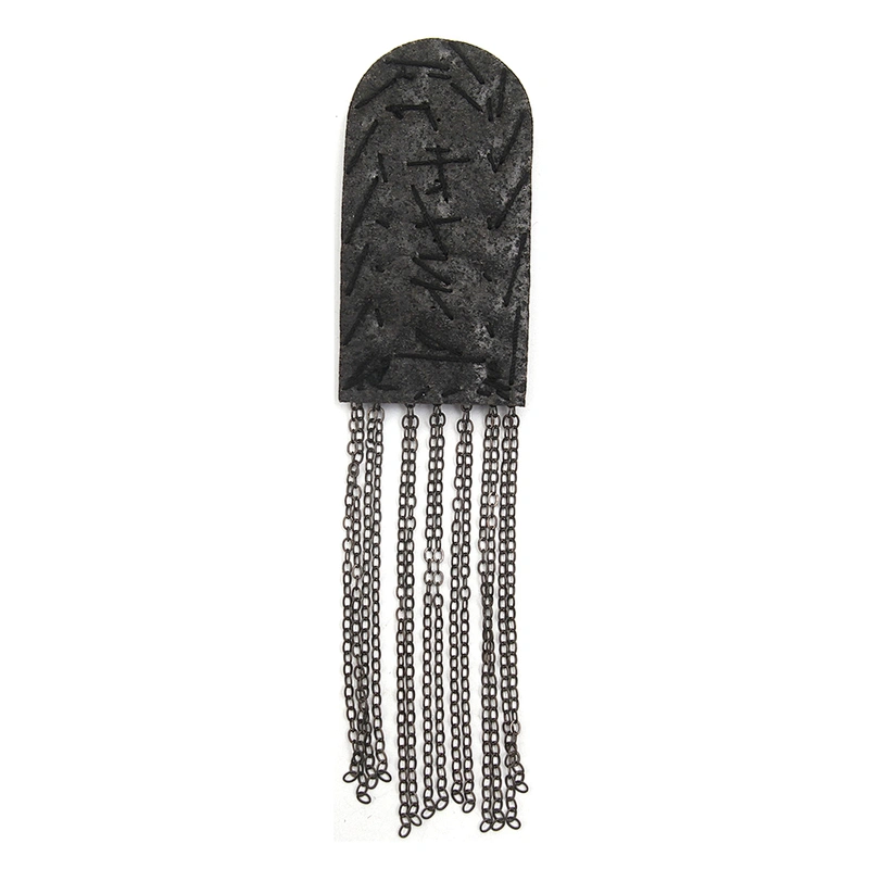 wholesale  designer badges cloth stickers Sew on for clothing accessories decoration 3D patch  rhinestone Metal Chain Tassel