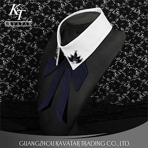Wholesale detachable collar/neckline trim