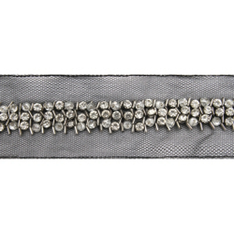 kavatar  wholesale new Handmade Bead lace Embroidered Tulle Trim wedding with Accessories Beads Crystals & Rhinestones