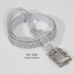 Bling bling Multisize Crystal Rhinestone Belt Waistband for Women rhinestone belt women