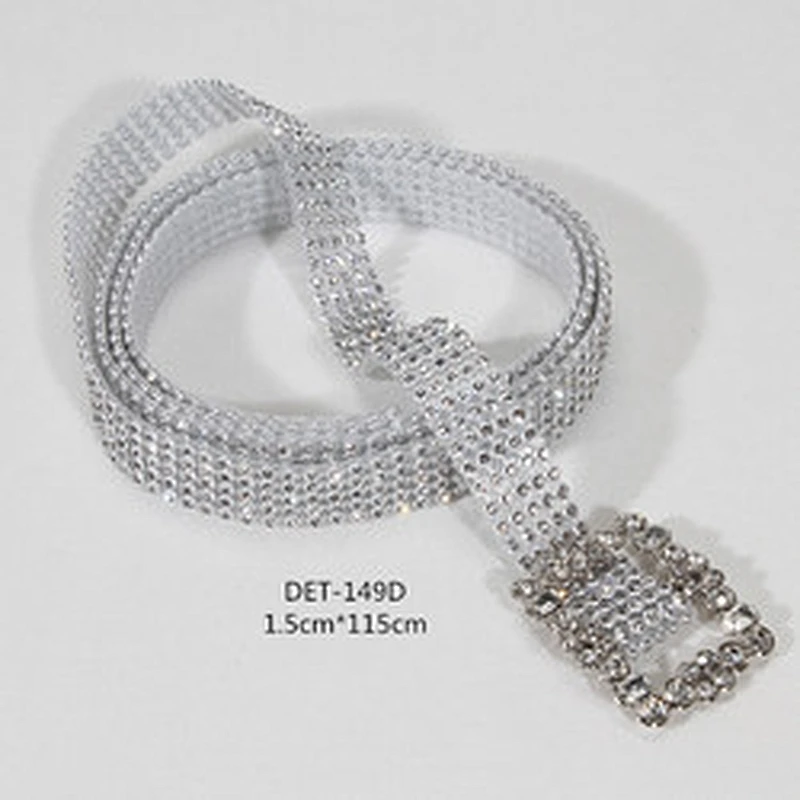 Bling bling Multisize Crystal Rhinestone Belt Waistband for Women rhinestone belt women