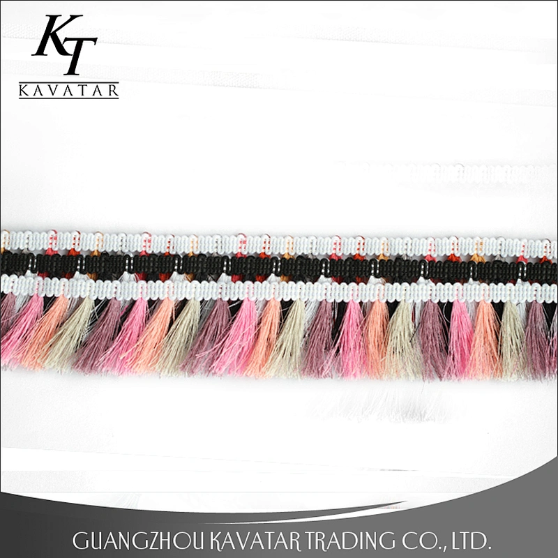 Kavatar Wholesale Small Decorative Garment fashion Tassel Fringe
