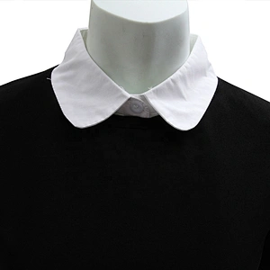 Detachable collared shirts, men's and women's clothing accessories and false collars are available from stock