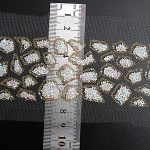Fashion hand bronzing manual bar code lace clothing accessories