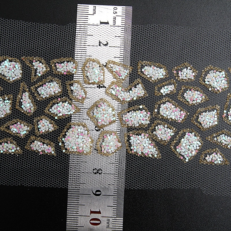 Fashion hand bronzing manual bar code lace clothing accessories