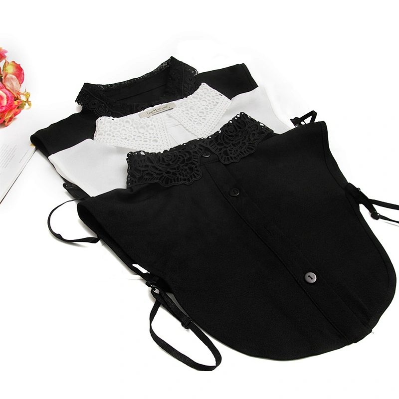 The Korean version of the detachable collar dress detachable collar shirt women's workplace temperament