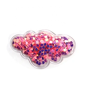 Christmas Cherry Flower Decorative Sew on Rhinestone Beaded Patches Wholesale patches for clothing