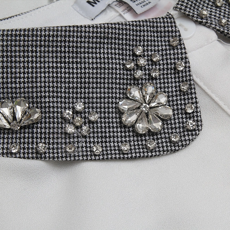 Wholesale Autumn summer winter shirt collar versatile Korean shirt lace floral false collar  Fake collar