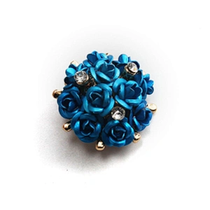 Fashionable rhinestone garment accessories buttons Copper buttons coat garment buttons
