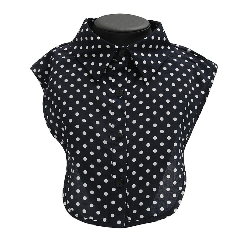 The Korean version of the removable collar dress and shirt for women in the workplace is available from stock