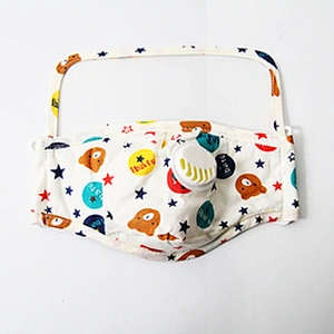 Kavatar child full face cotton anti-fog dust printing maske PM2.5 transfers