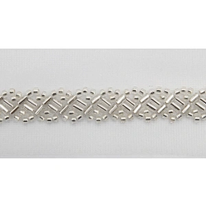 Wholesale Embroidery beaded lace trim 4 cm Mesh fabric lace trims beautiful Accessories for dress 3D wedding Designer