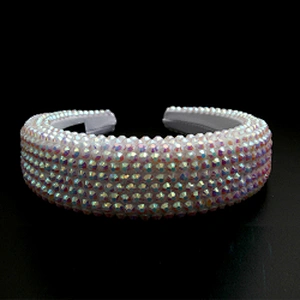 wholesale Multi Color Crystal And Rhinestone Cup chain Decorated Headbands girls Hairbands WOMEN HEADBAND