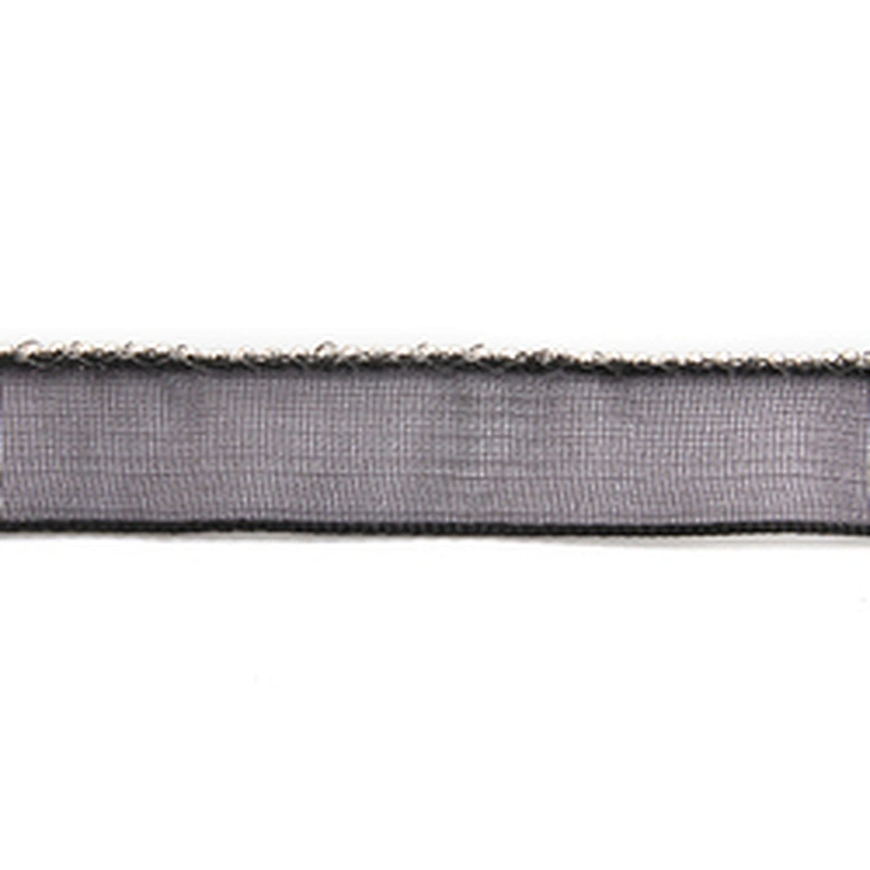 Wholesale Chain lace trim beaded 1.1 cm Sew-On lace trim Polyester net mesh Lace trimmings for clothes  Accessories