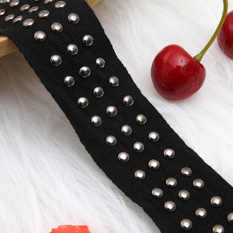 lace fabric diy handmade costume dress sewing Bead Trimming Design Lace Trims Studs Bead Rivets Trims