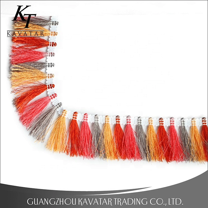Kavatar Wholesale Small Decorative Garment fashion Tassel Fringe