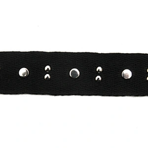 Wholesale 1.6-1.8cm Size Studs trim ribbon diy handmade costume dress sewing bead lace trim Design Rivets Trims