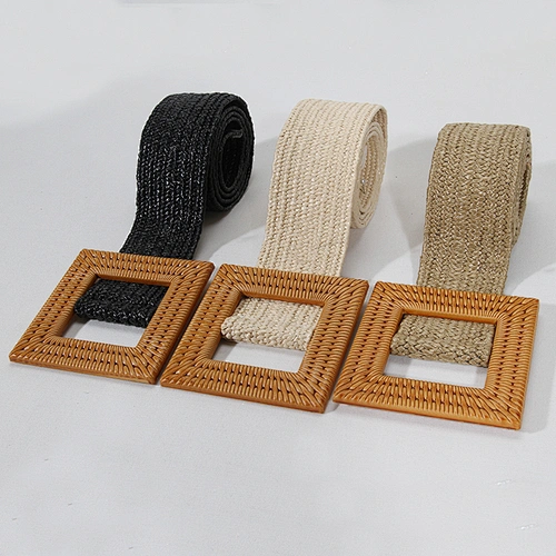 Wholesale 88.5cm Synthetic Women Garment Decoration Elastic Woven Fabric Waistbelt