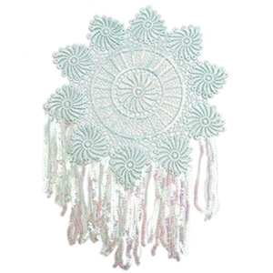 Factory supplies water - soluble bead embroidery clothing accessories lace embroidery fabric sequins decoration