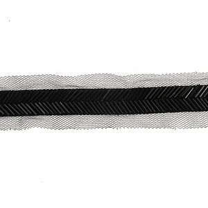 Wholesale beaded trim rhinestone pearl handmade lace trim