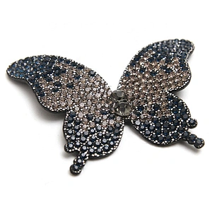 Best-selling clothing shoes and hats clothing accessories rhinestone butterfly pattern rhinestone beaded patches sew patches sal