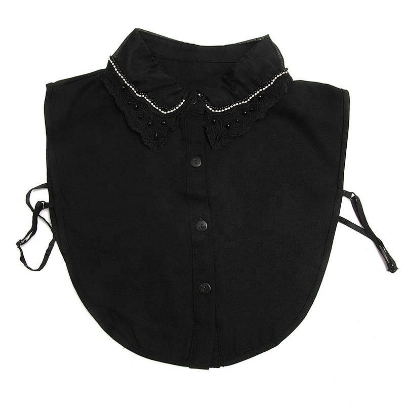 Autumn summer winter shirt collar versatile Korean shirt lace floral false collar  Fake collar