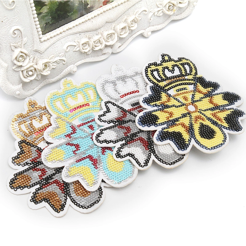 wholesale sequin patch applique designer badges patches cloth stickers Sew on for clothing accessories decoration 3D patch