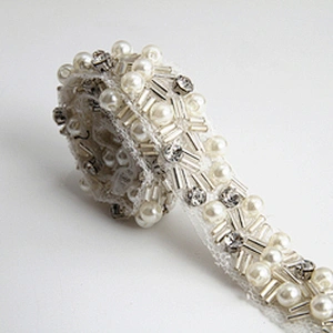 Kavatar beaded trim by the yard wholesale beaded trim