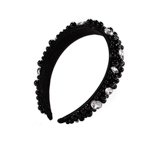 wholesale beads girl rhinestones headgear bride hair band party designer hairband hair accessories luxury women baroque headband