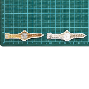 wholesale  designer badges patches cloth stickers Sew on for clothing accessories decoration 3D patch rhinestone sequin patch